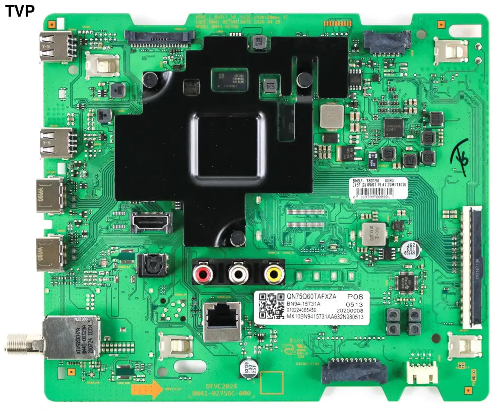 Samsung BN94-15731A Main Board for QN75Q6DTAFXZA  Version CB01