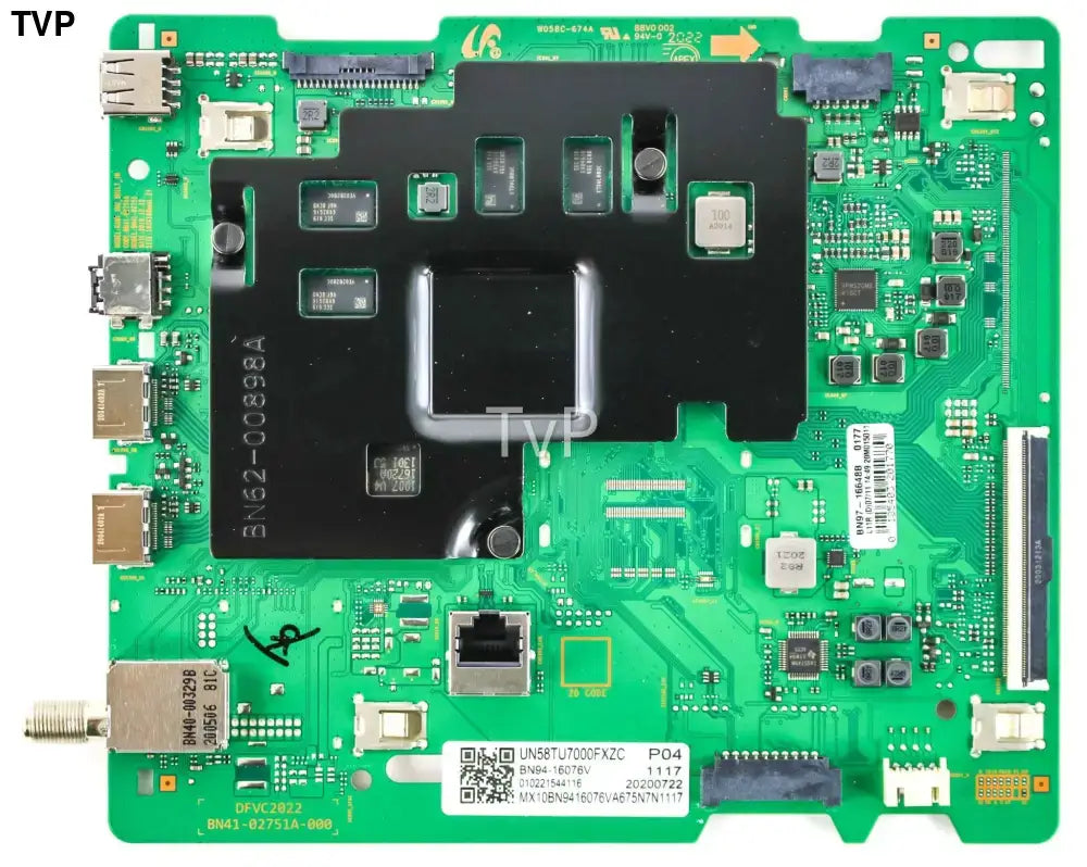 Samsung BN94-16076V Main Board for UN58TU7000F  Version XA03