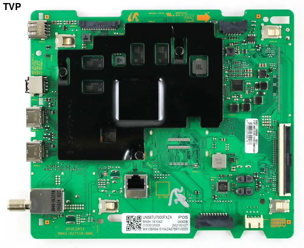 Samsung BN94-16104Z Main Board for UN58TU7000FXZA Version XA03