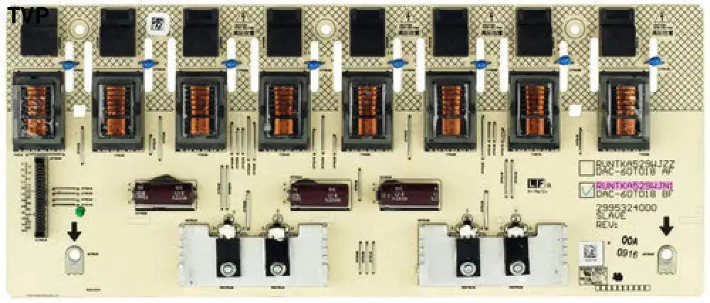 SHARP RUNTKA529WJN1  299532400  Backlight Inverter