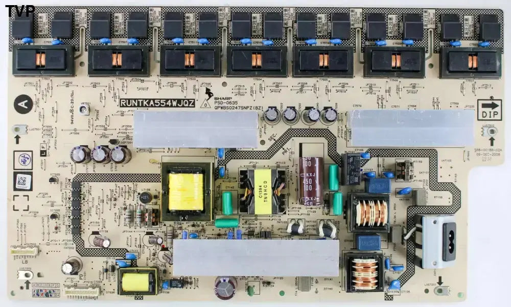 Sharp RUNTKA554WJQZ Power Supply
