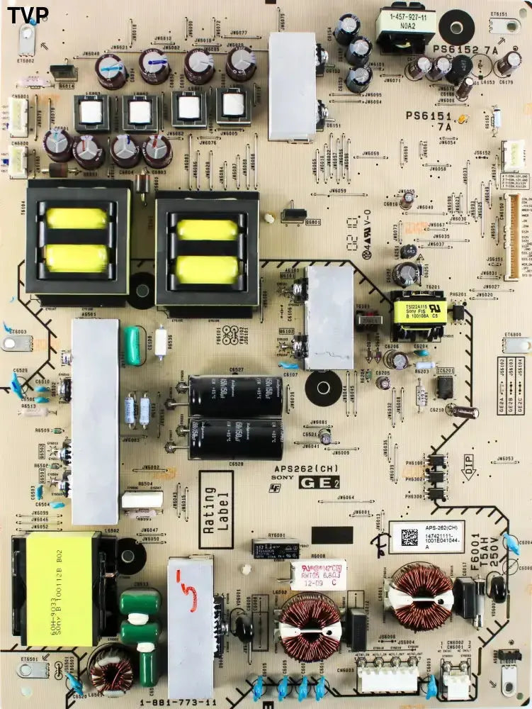 Sony 1-474-211-11 Power Supply for KDL-60EX701 / KDL-60EX700