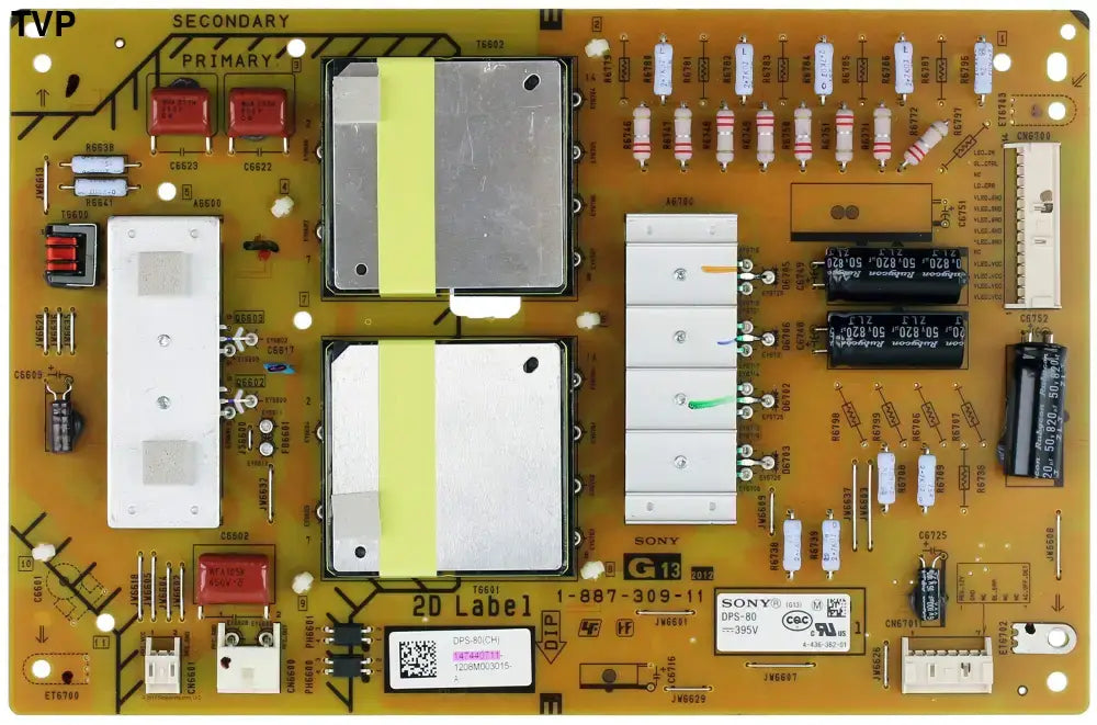 SONY 1-474-407-11 G13 Power Supply Board