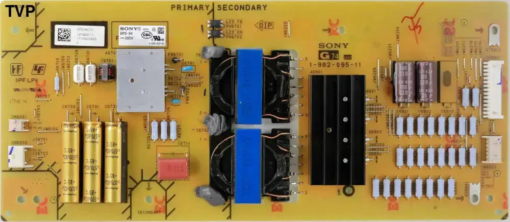 SONY 1-474-681-11 G74 Static Converter Power Supply Board