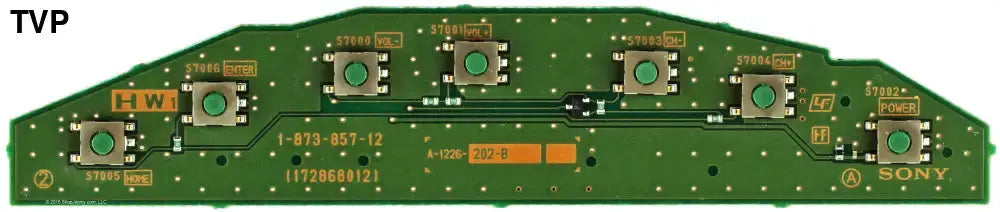 SONY A-1226-202-B HW1 Button Assembly
