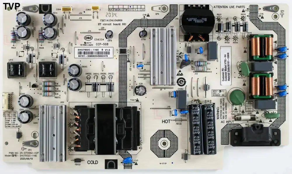Vizio 601010-03409 Power Supply/LED Driver