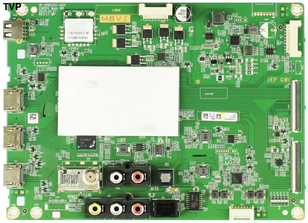 Vizio Y8389322D  Main Board for V705-H13  LFTRZOLW Serial  and V705-H3