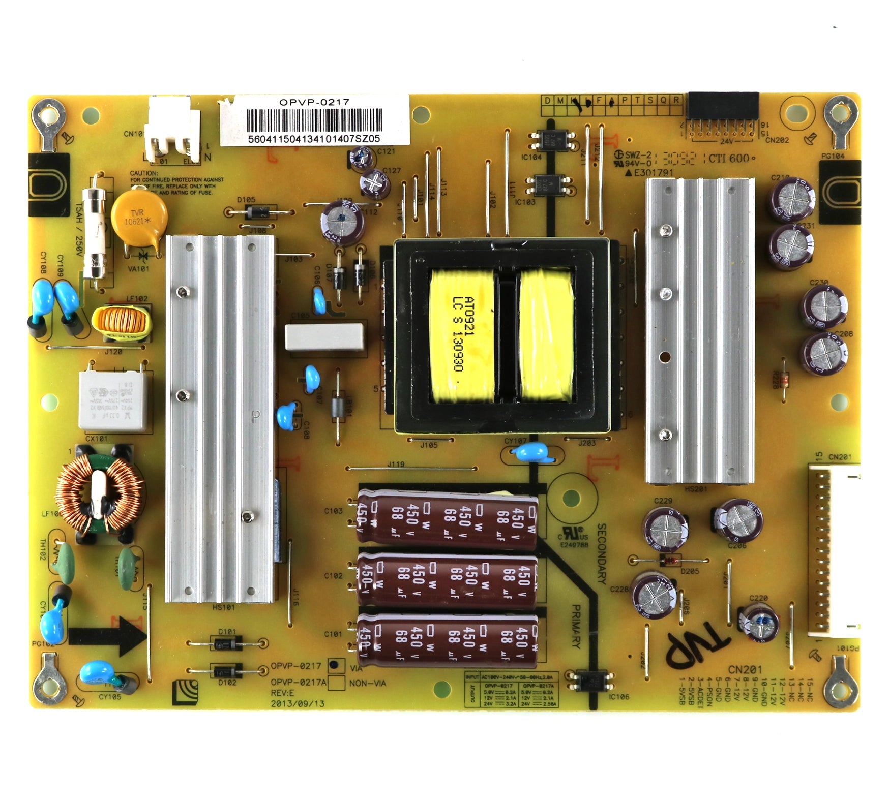 VIZIO 56.04115.041 Power Supply Board