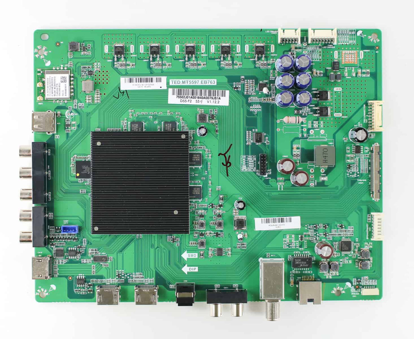 VIZIO 755.02J01.A001 Main Board