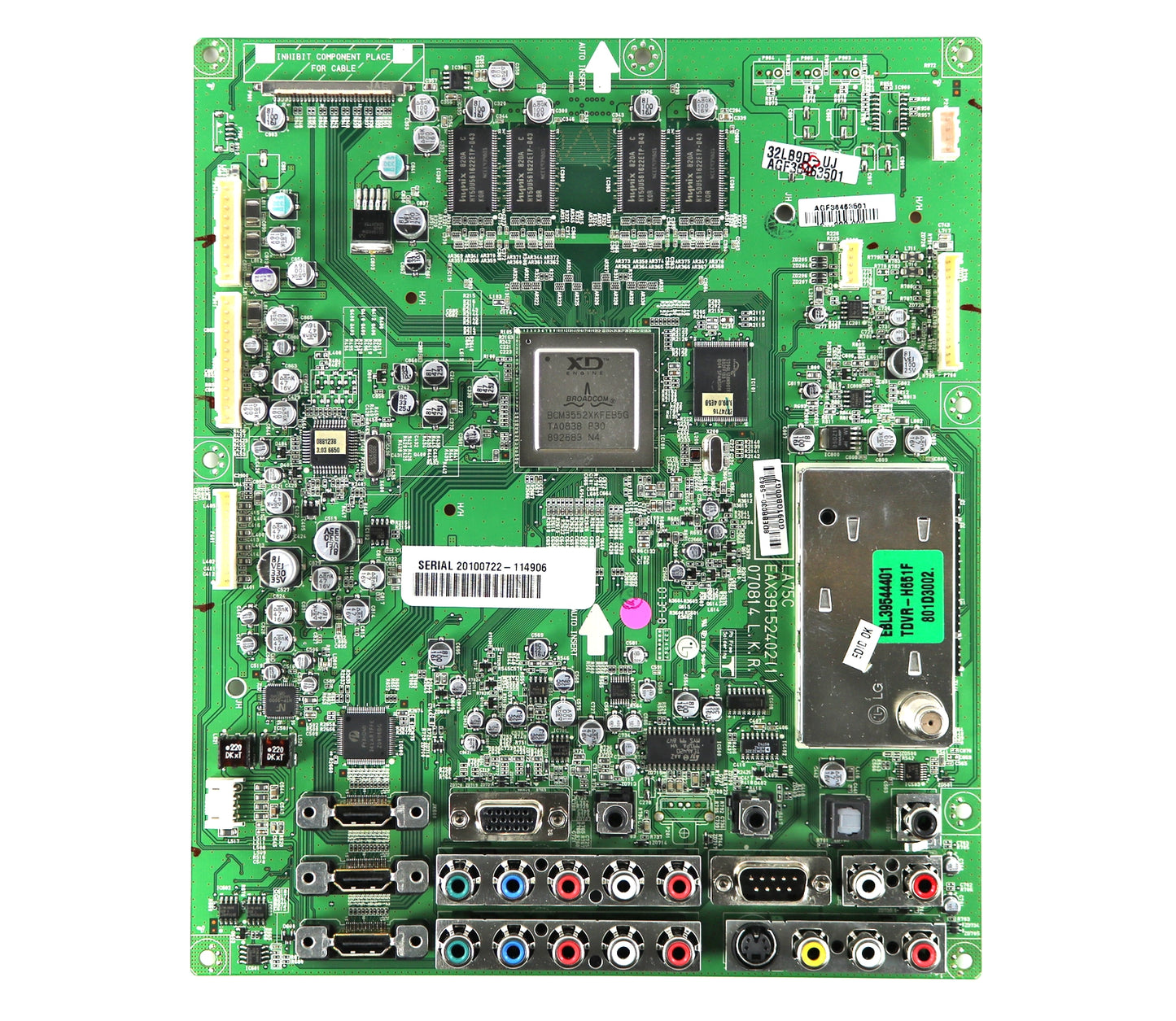 LG AGF36463501 Main Board