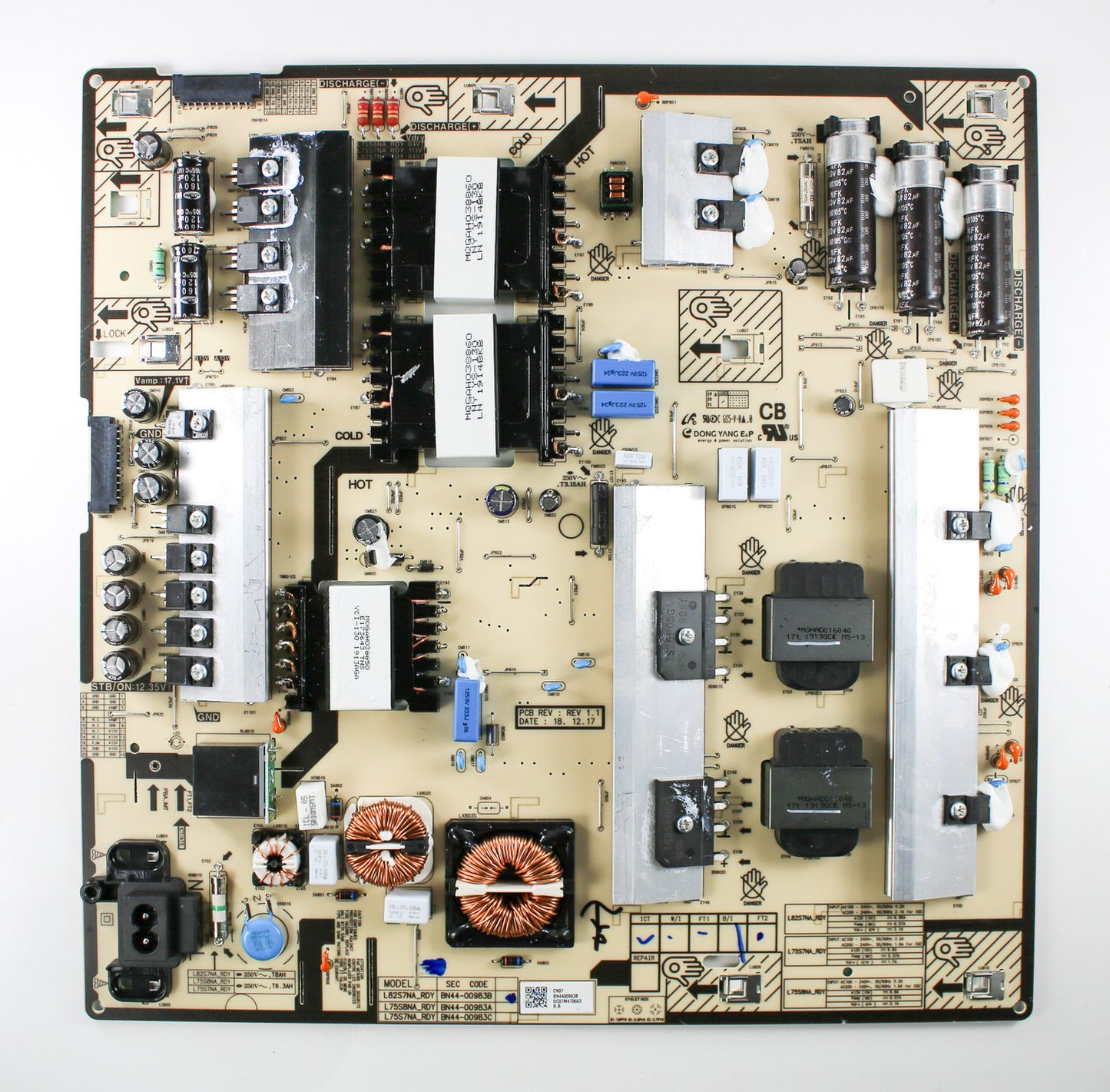 SAMSUNG BN44-00983B Power Supply Board for QN82Q70RAF