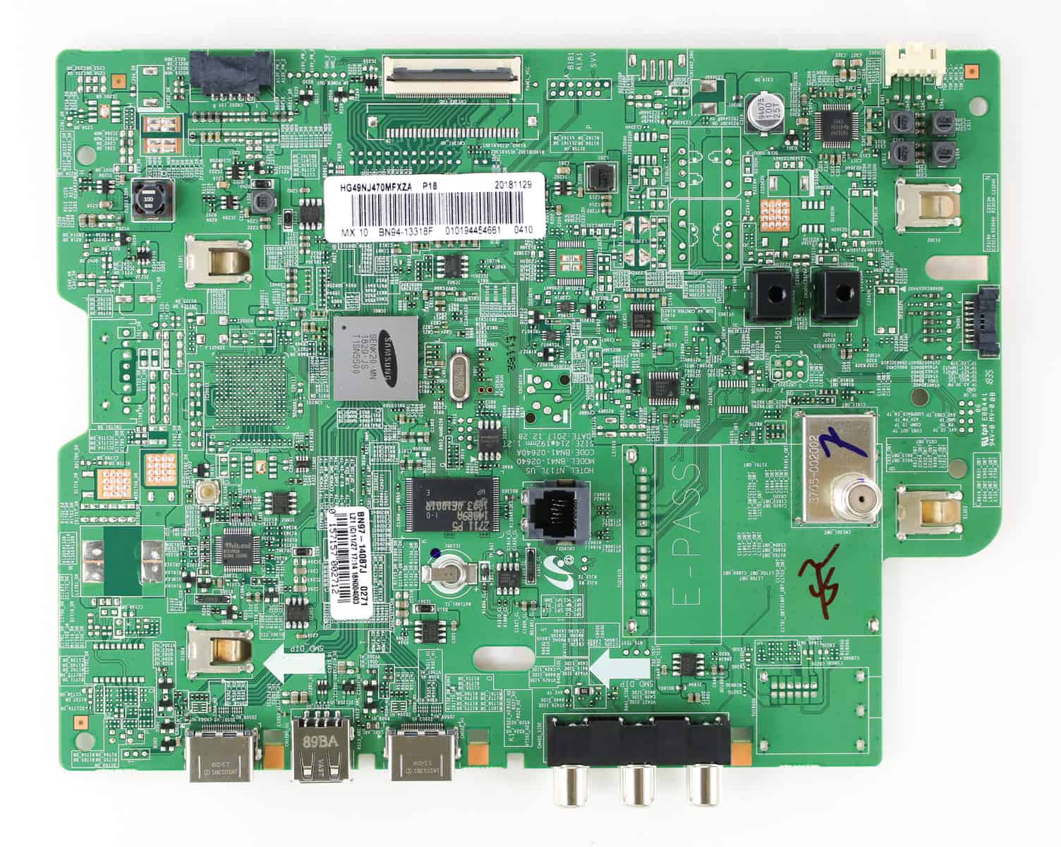 SAMSUNG BN94-13318F Main Board for HG49NJ470MF