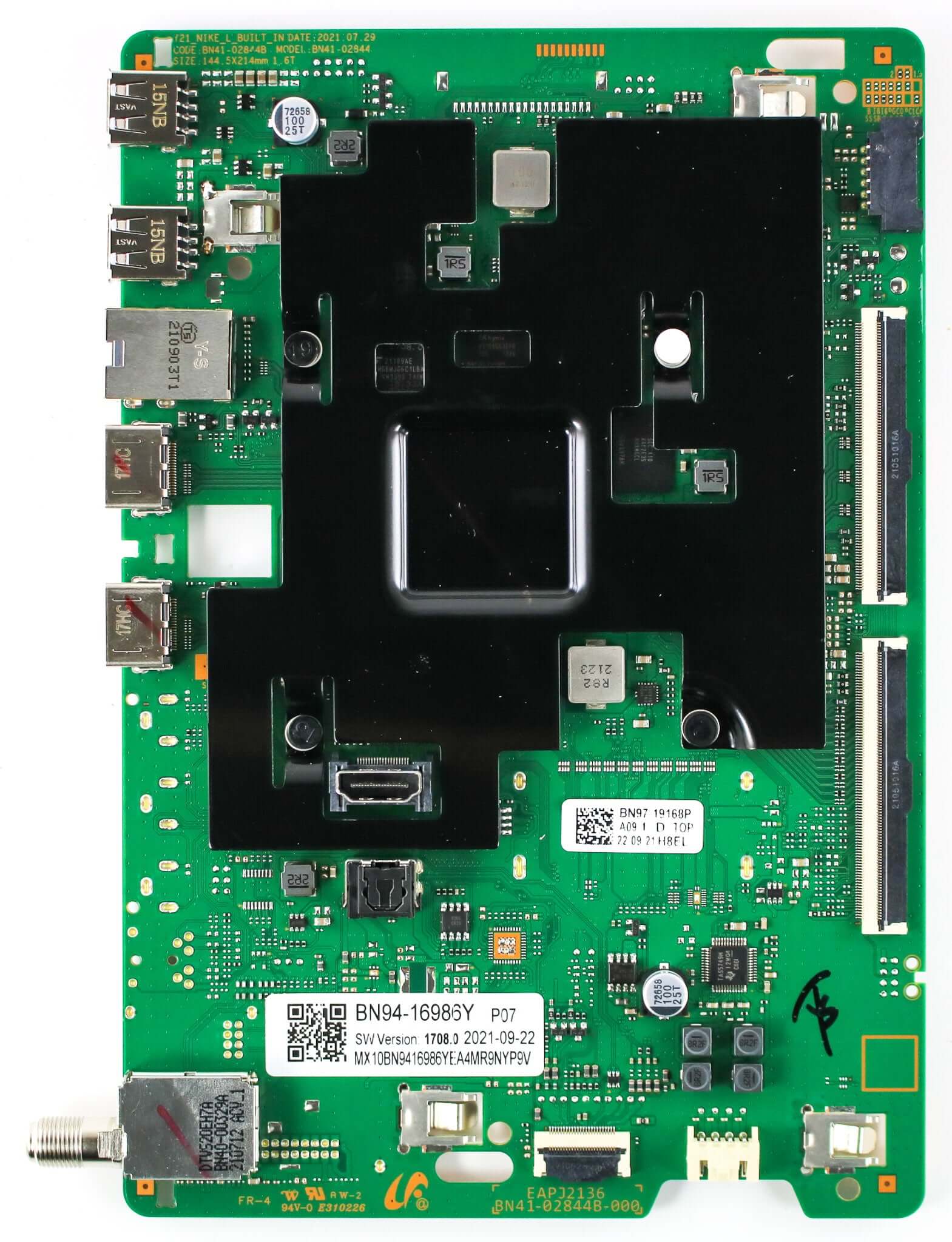 Samsung BN94-16986Y Main Board for QN65Q60AAF (Version WA19)