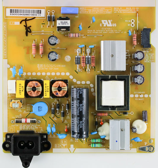 LG EAY64328601 Power Supply Board