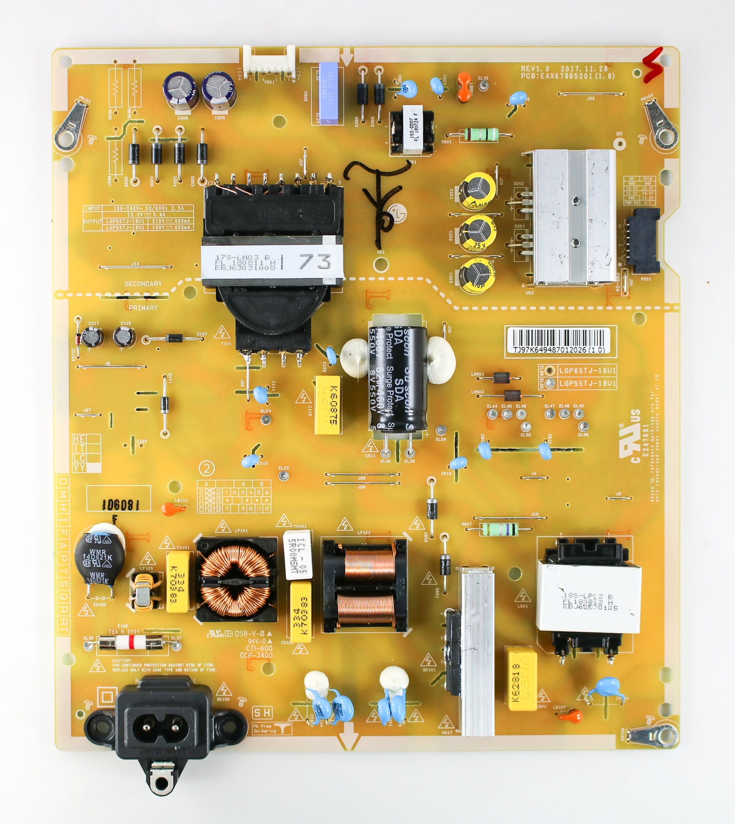 LG EAY64948701 Power Supply