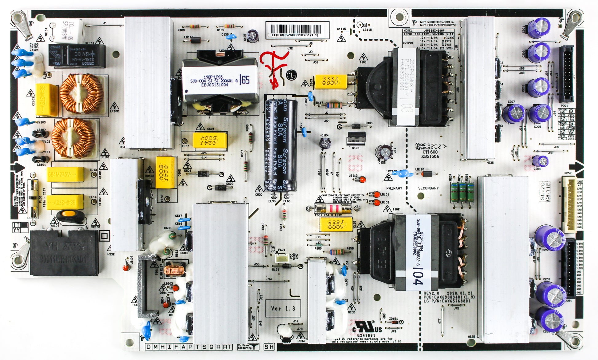 LG EAY65768801 Power Supply