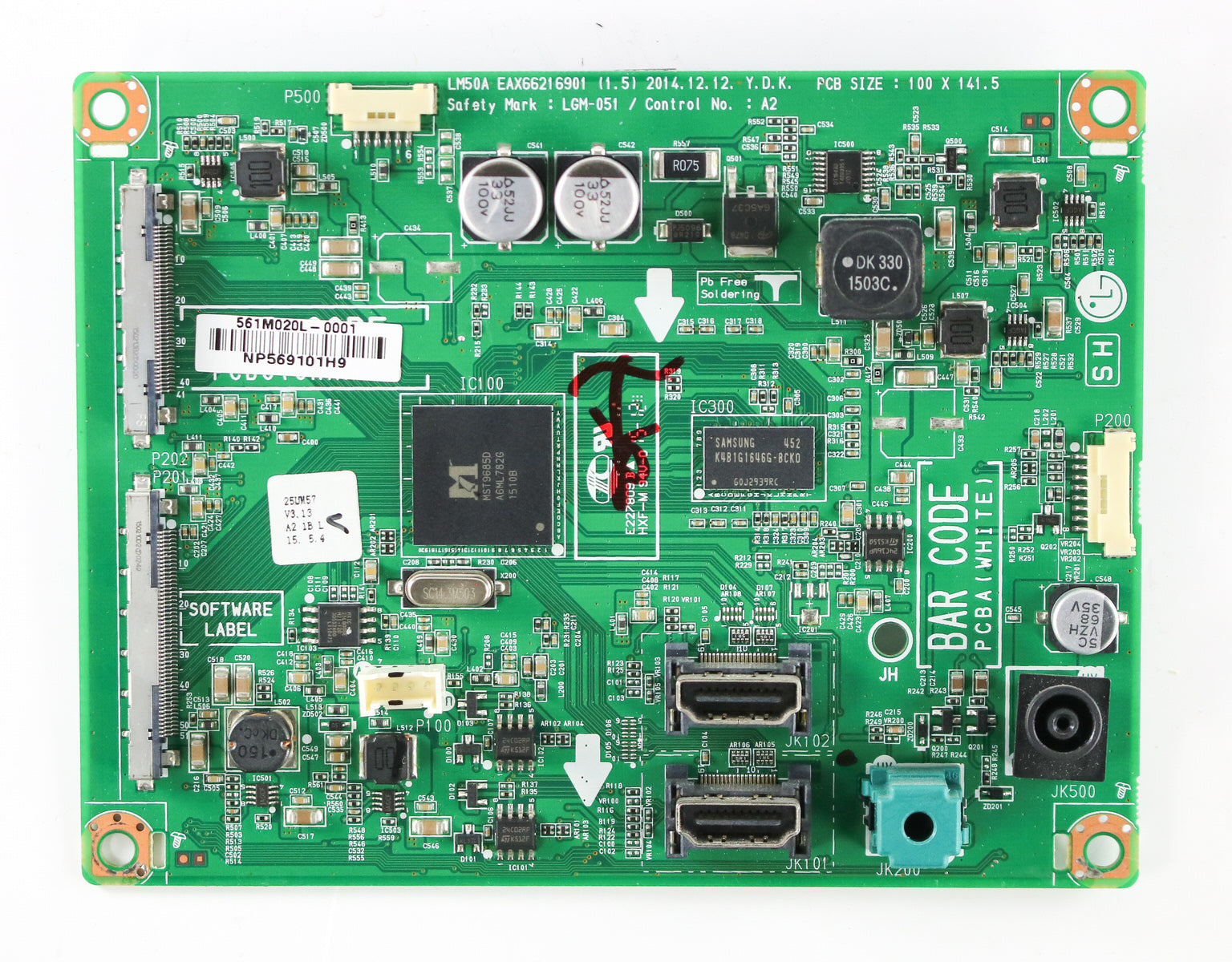 LG EBT63717001 Main Board