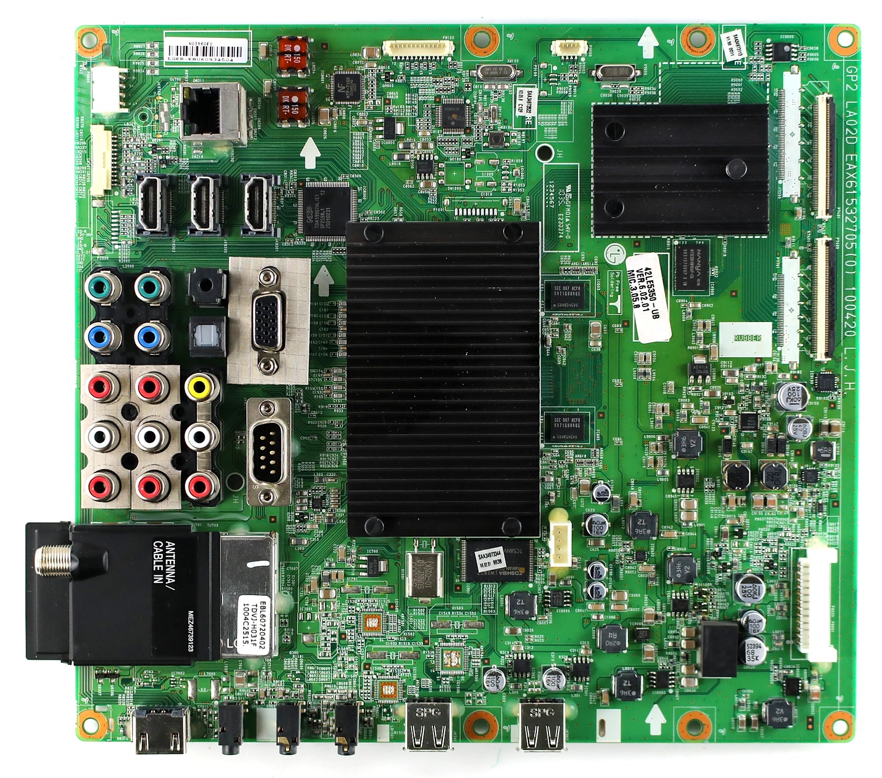 LG EBU60934504 Main Board