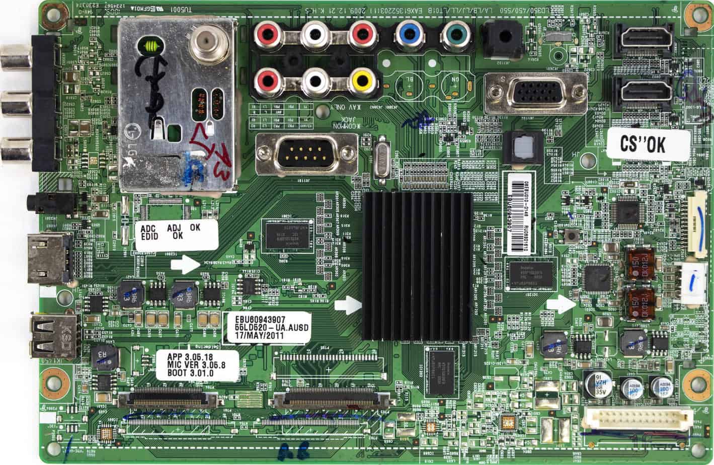 LG EBU60943907 Main Board