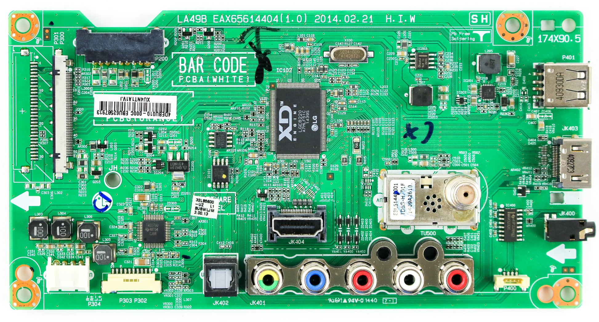 LG EBU62587913 Main Board