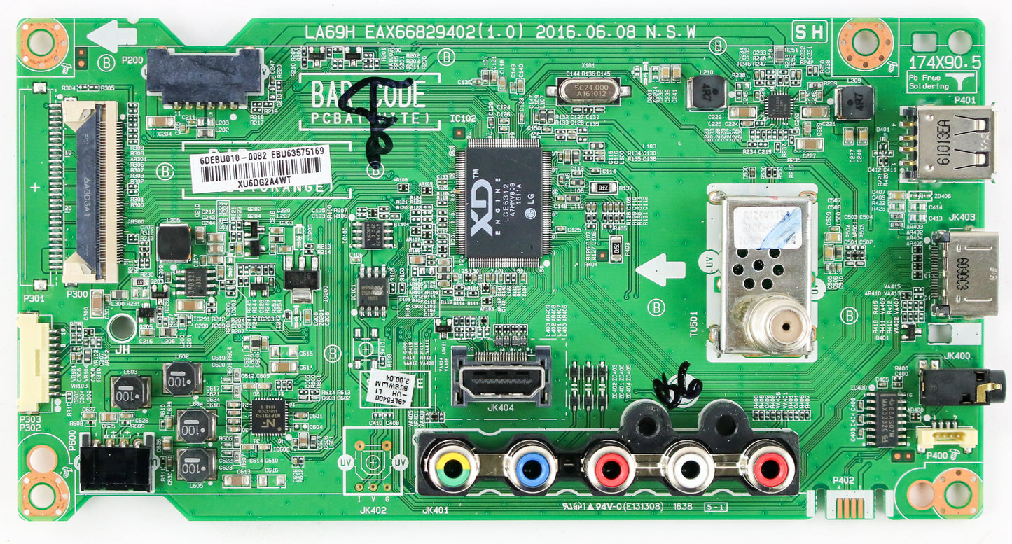 LG EBU63575169 Main Board