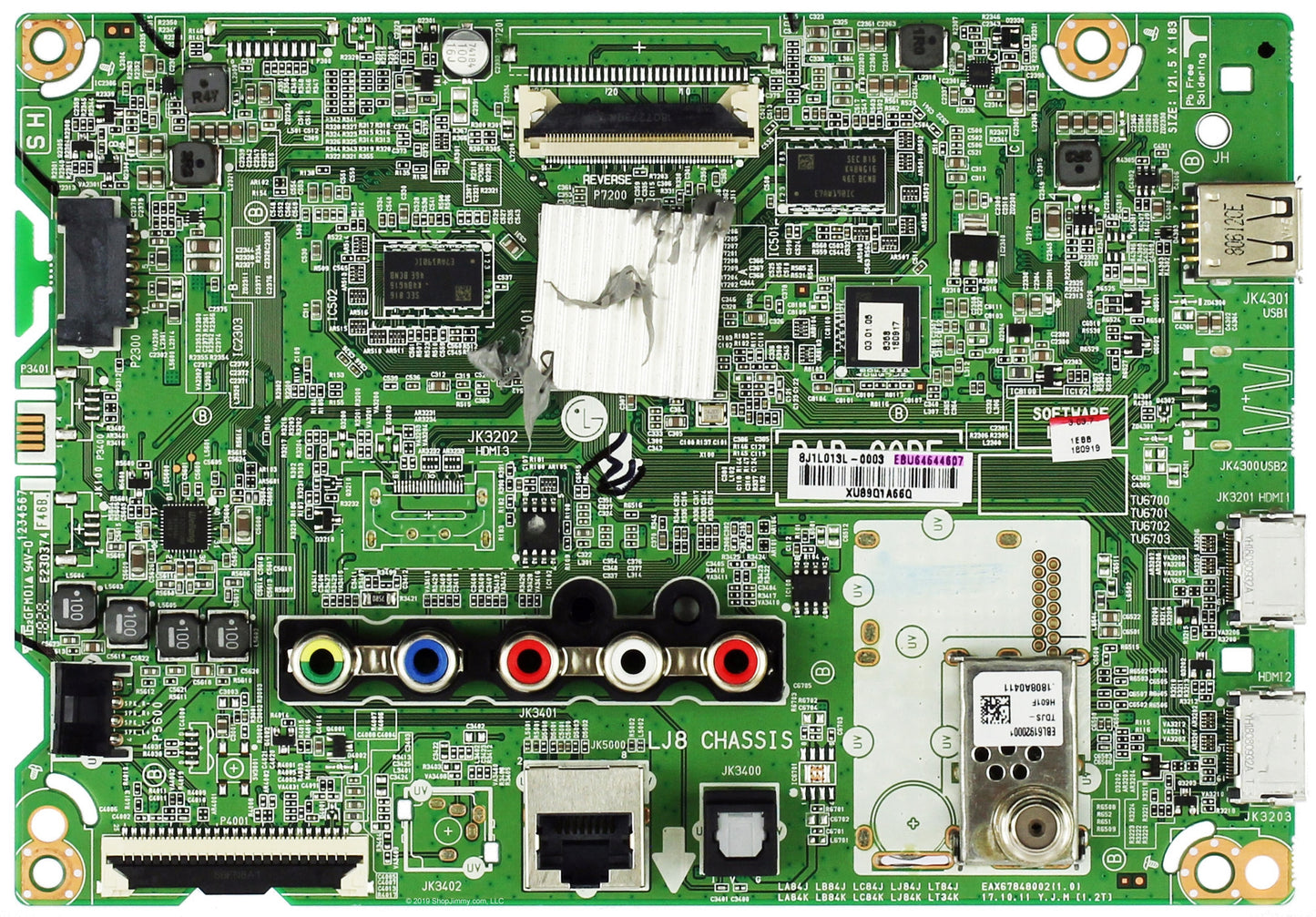 LG EBU64644607 Main Board for 43LK5700PUA BUSFLJM