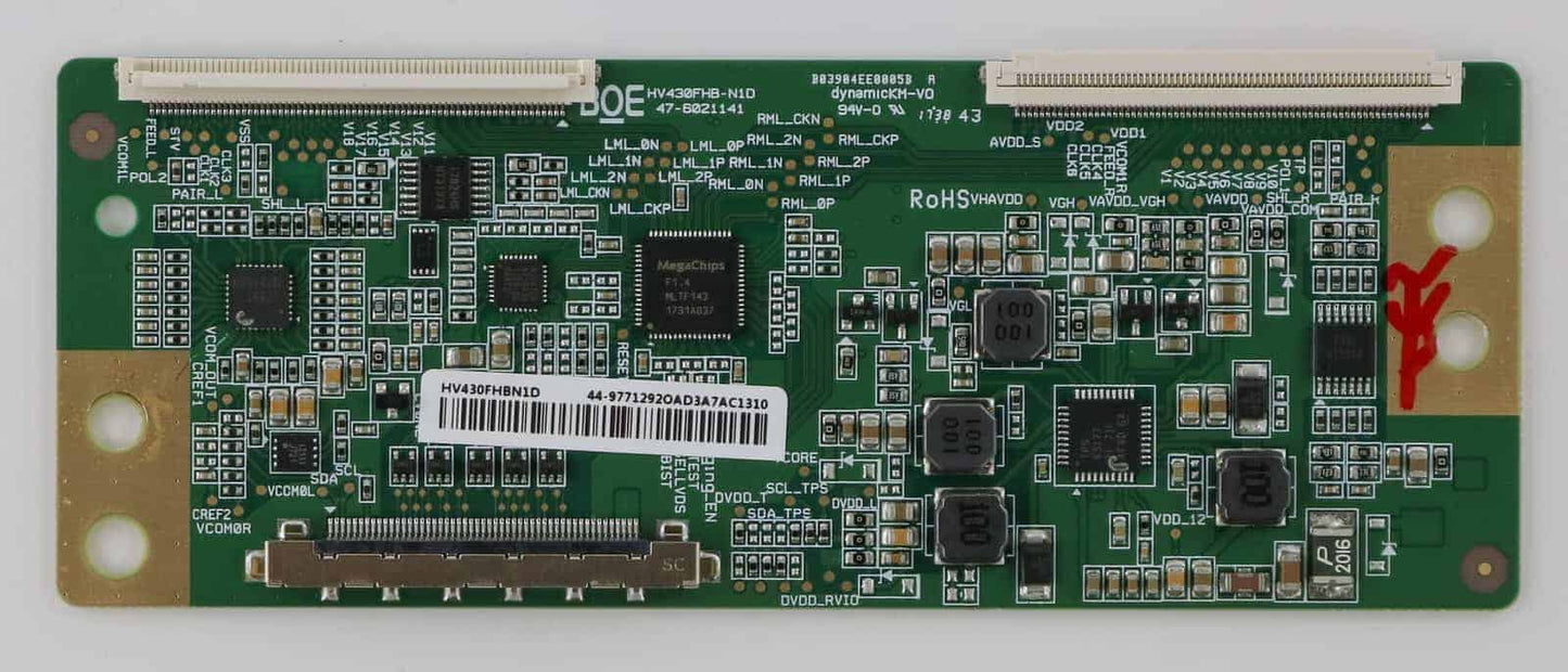 LG HV430FHB-N1D (47-6021141) T-Con Board