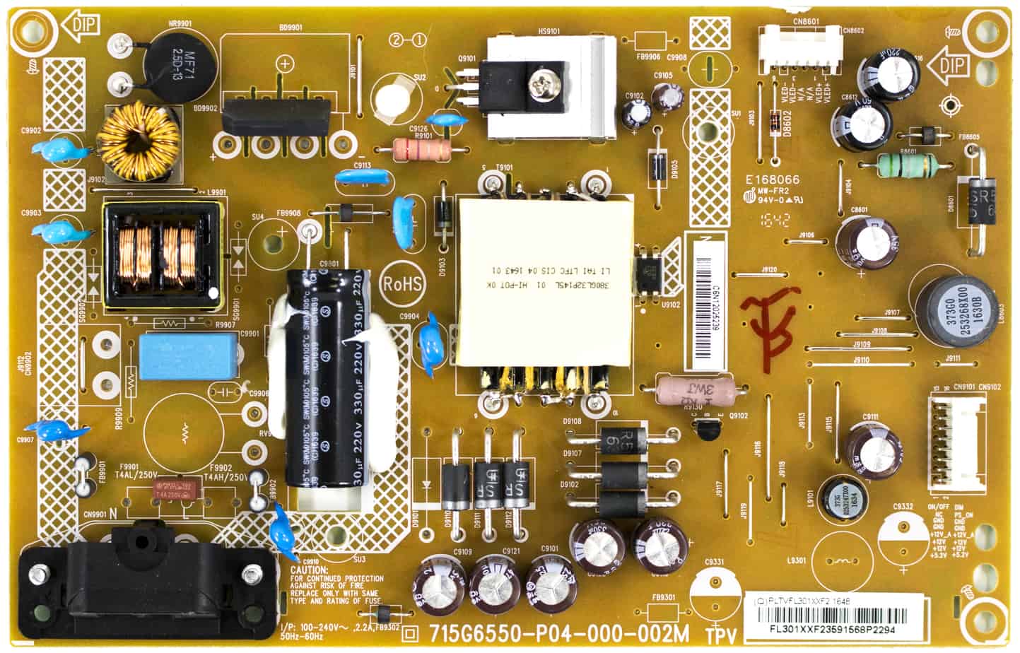 VIZIO PLTVFL301XXF2 Power Supply