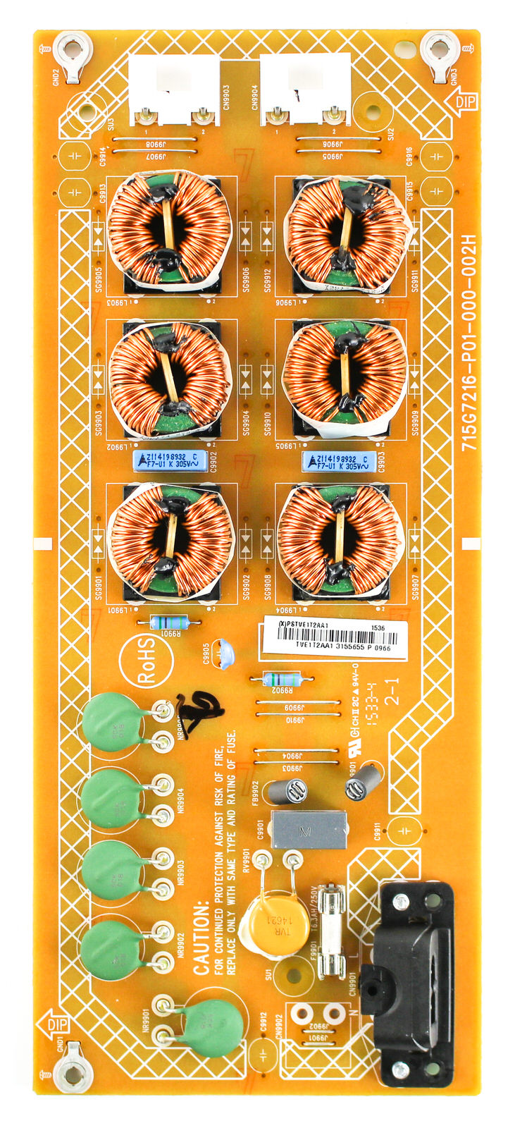 VIZIO PSTVE1T2AA1 Transfer Board