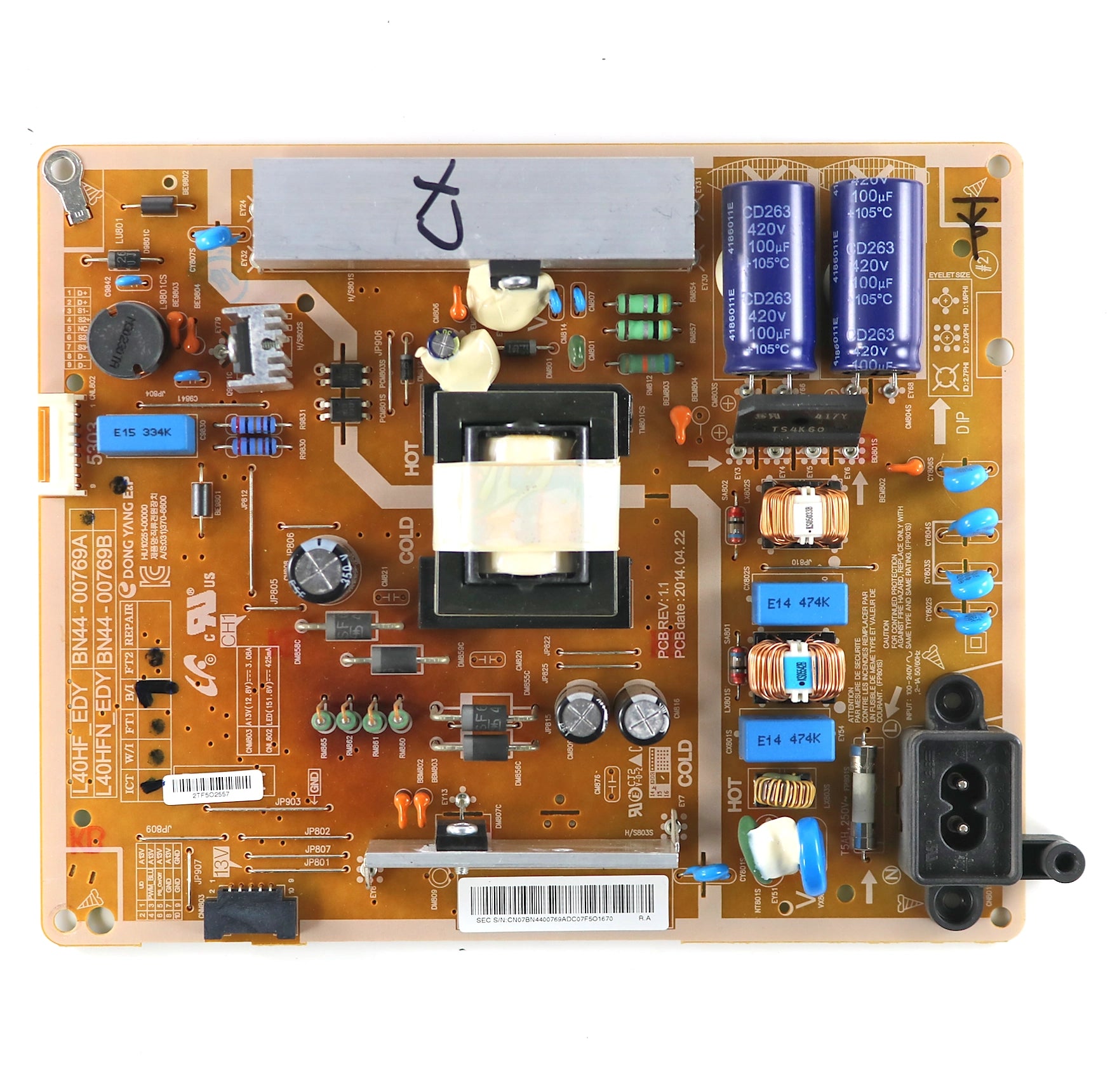 SAMSUNG BN44-00769A Power Supply