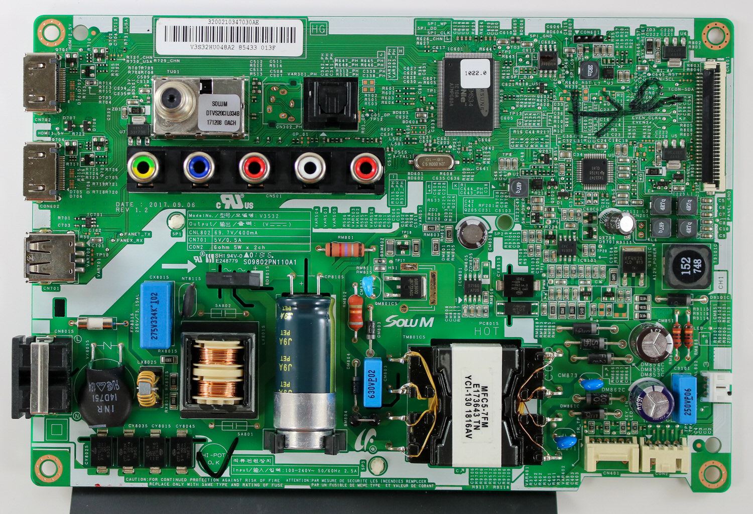 SAMSUNG BN81-15726A Main Board/Power Supply