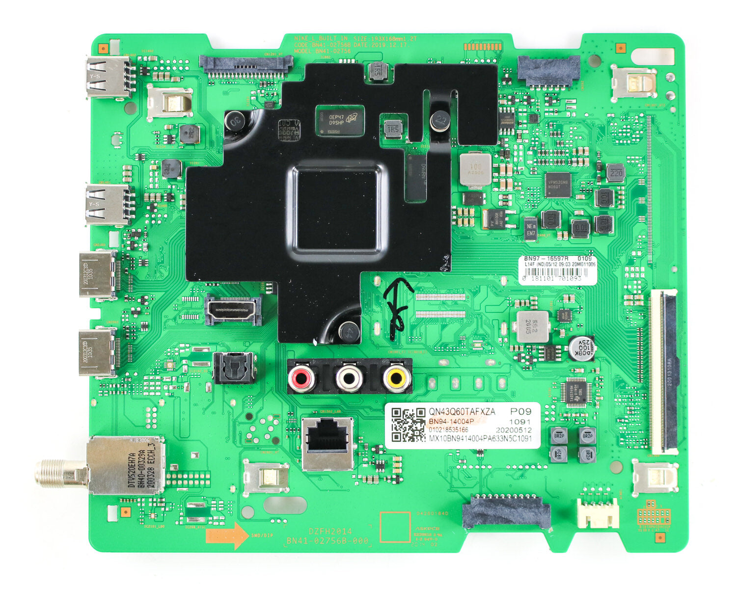 Samsung BN94-14004P Main Board for QN43Q60TAFXZA (Version AB01)