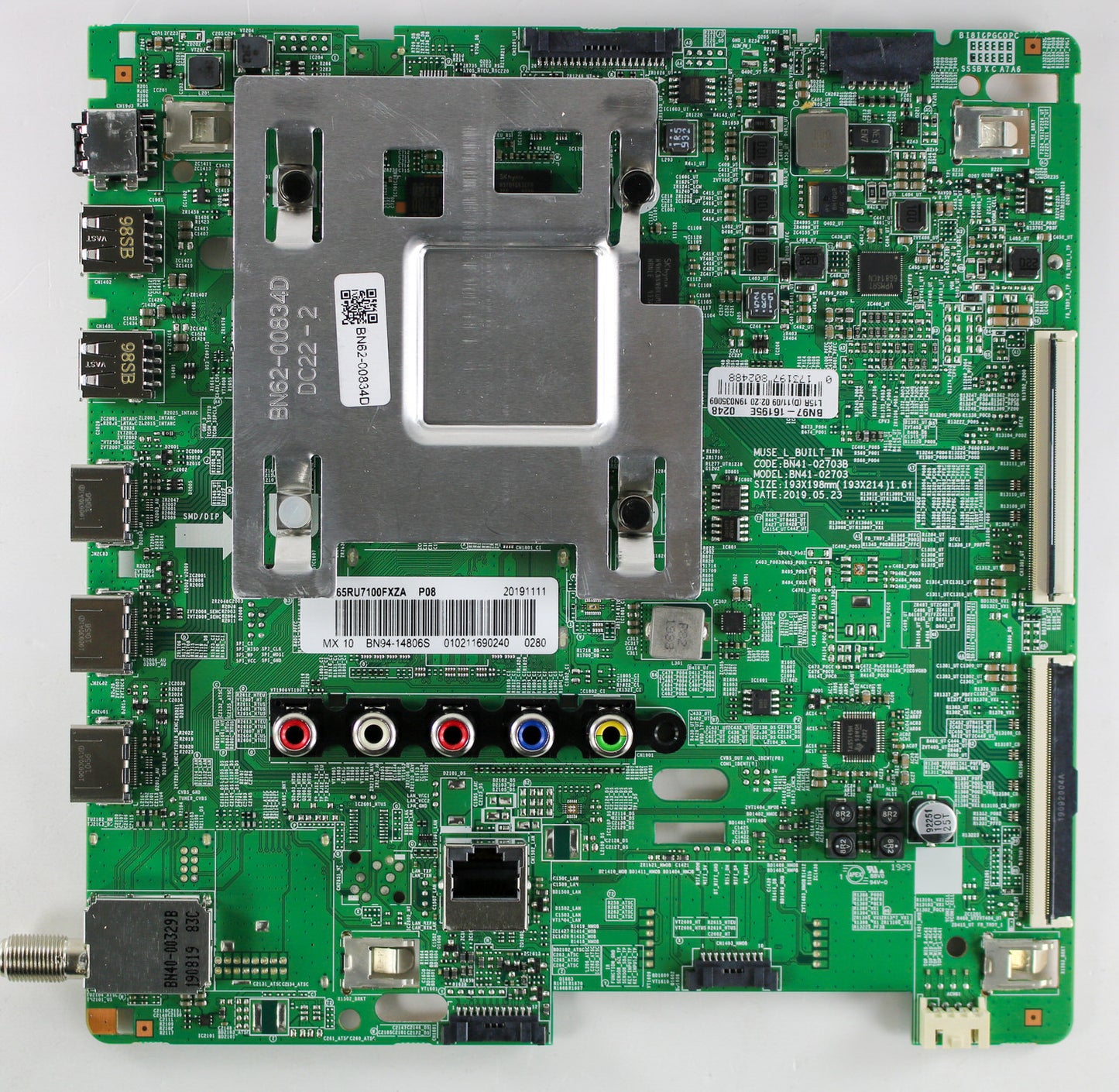 Samsung BN94-14806R Main Board for UN65RU7100FXZA (Version BA02)