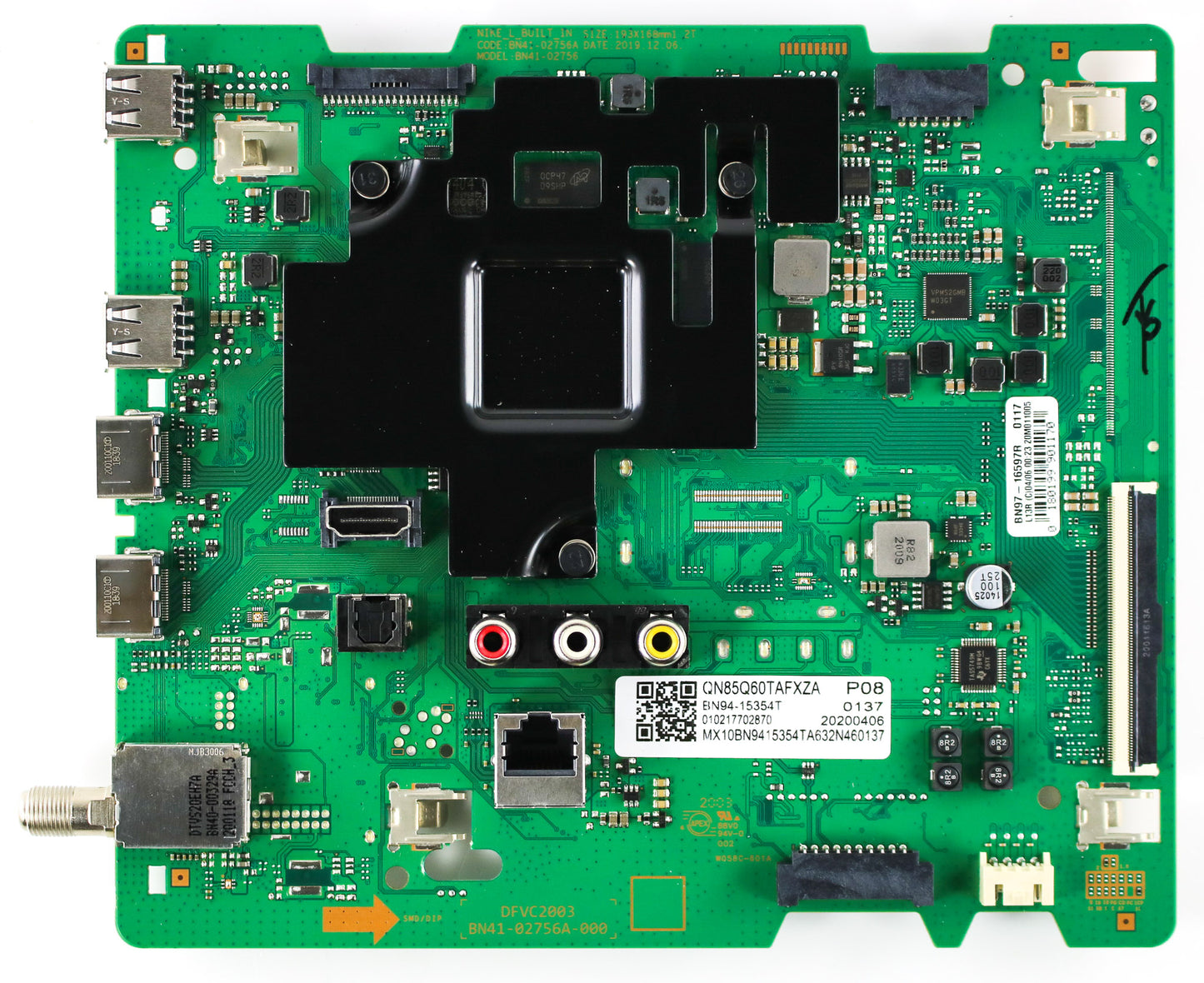 Samsung BN94-15354T Main Board for QN85Q60TAFXZA (FA01 Version)