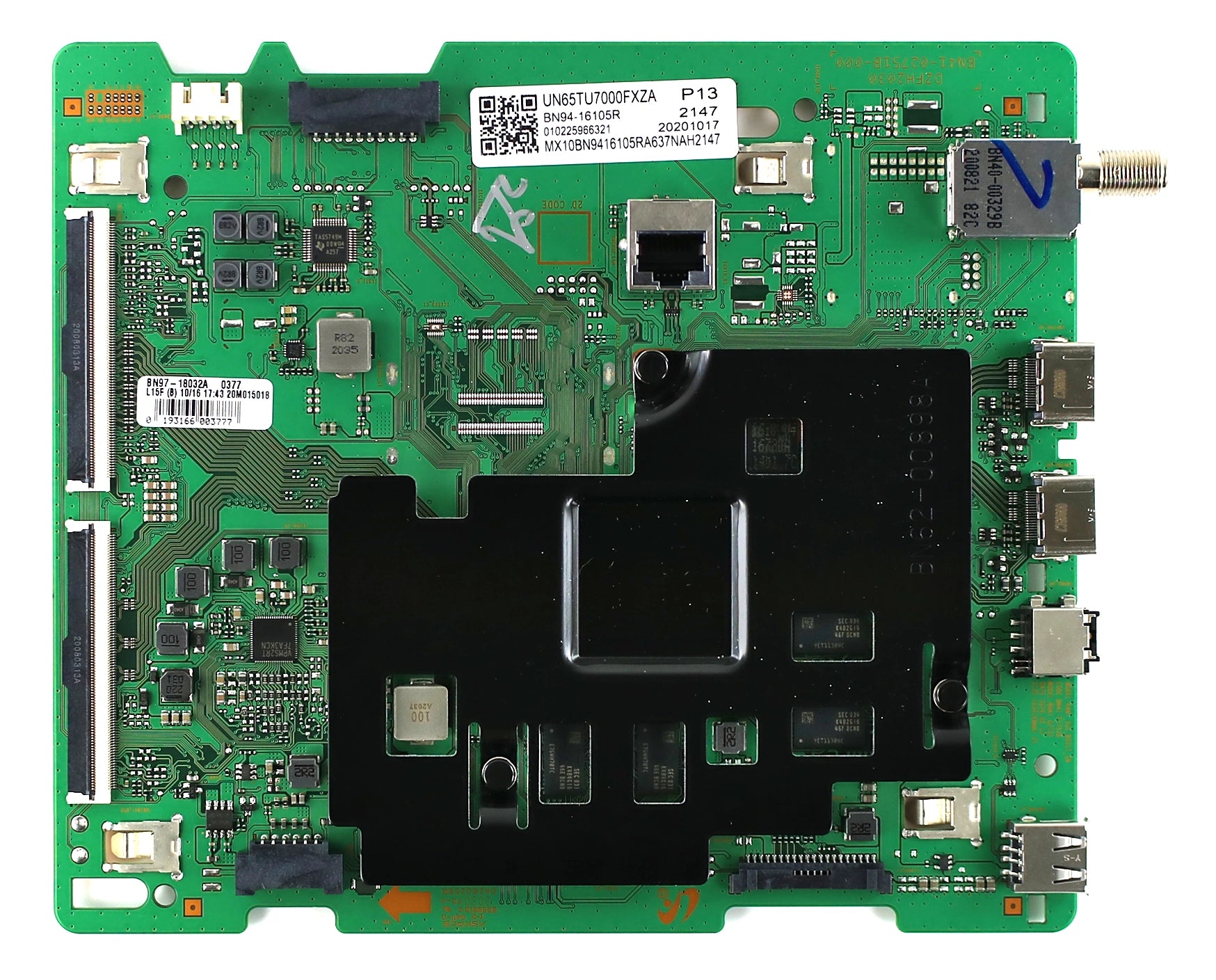 Samsung BN94-16105R Main Board for UN65TU7000FXZA  FT11 FA01
