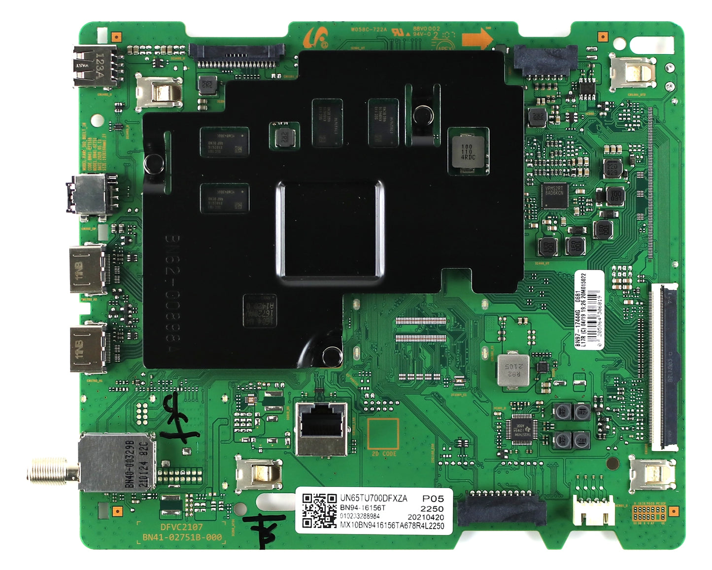 Samsung BN94-16156T Main Board for UN65TU700DFXZA UN65TU7000FXZA (Version FO10)