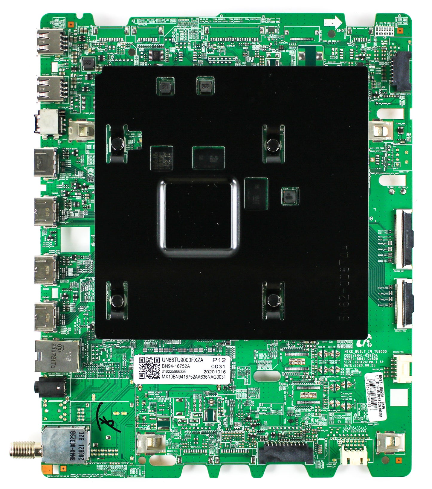 Samsung BN94-16752A Main Board for UN86TU9000FXZA (Version BA01)