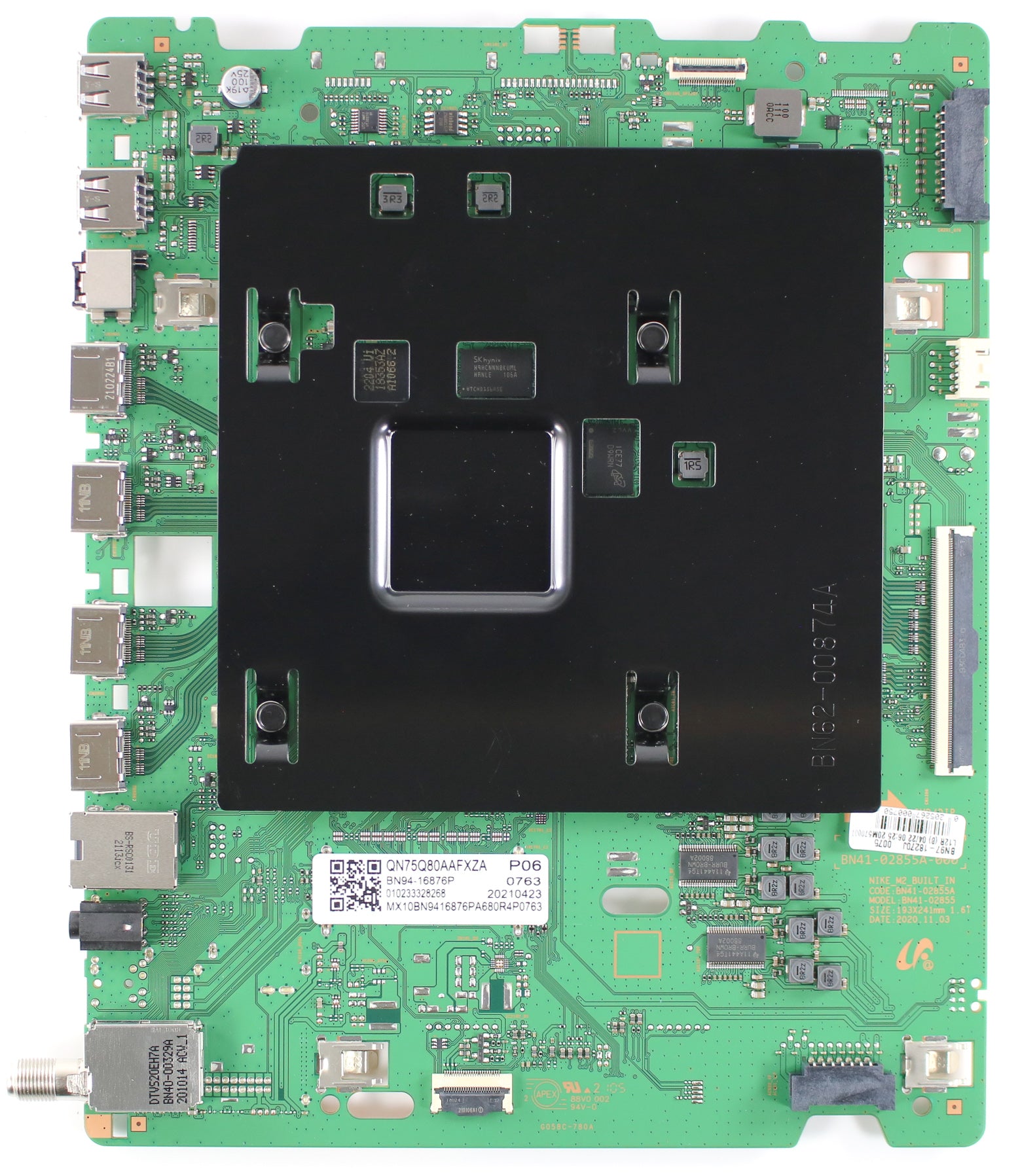 Samsung BN94-16876P Main Board for QN75Q80AAFXZA (Version BA01)