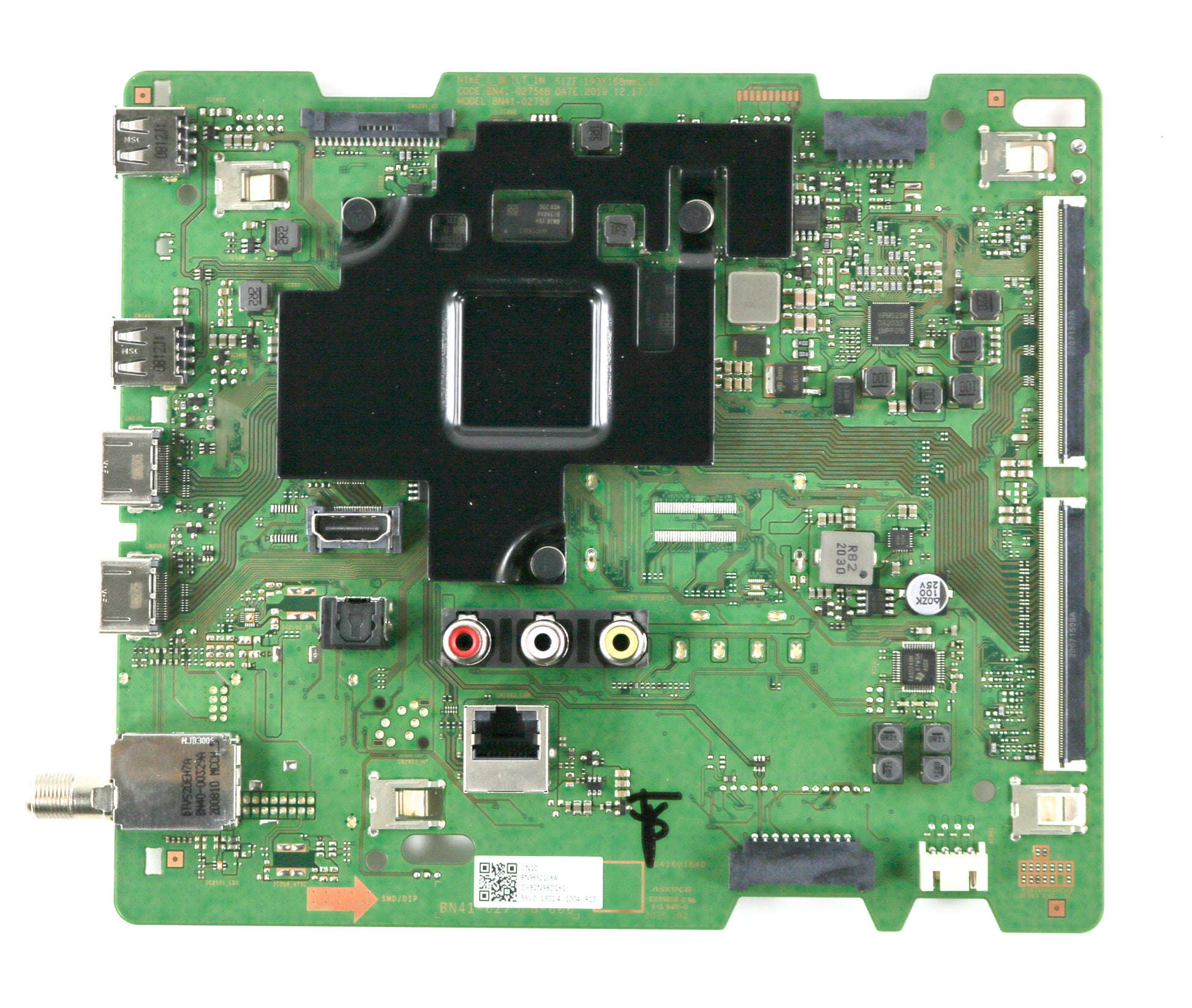 Samsung BN96-52106A Main Board for UN55TU8000FXZA (Version WA07)