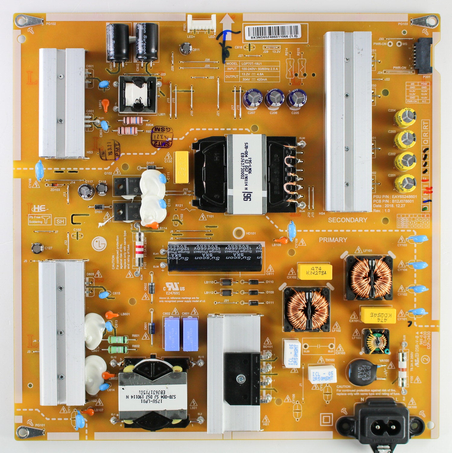 LG EAY65248601 Power Supply