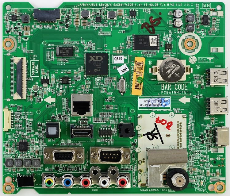 LG EBT64137103 Main Board