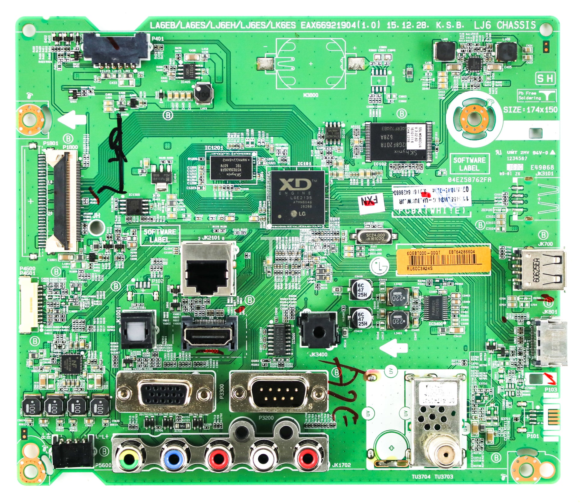 LG EBT64286604 Main Board