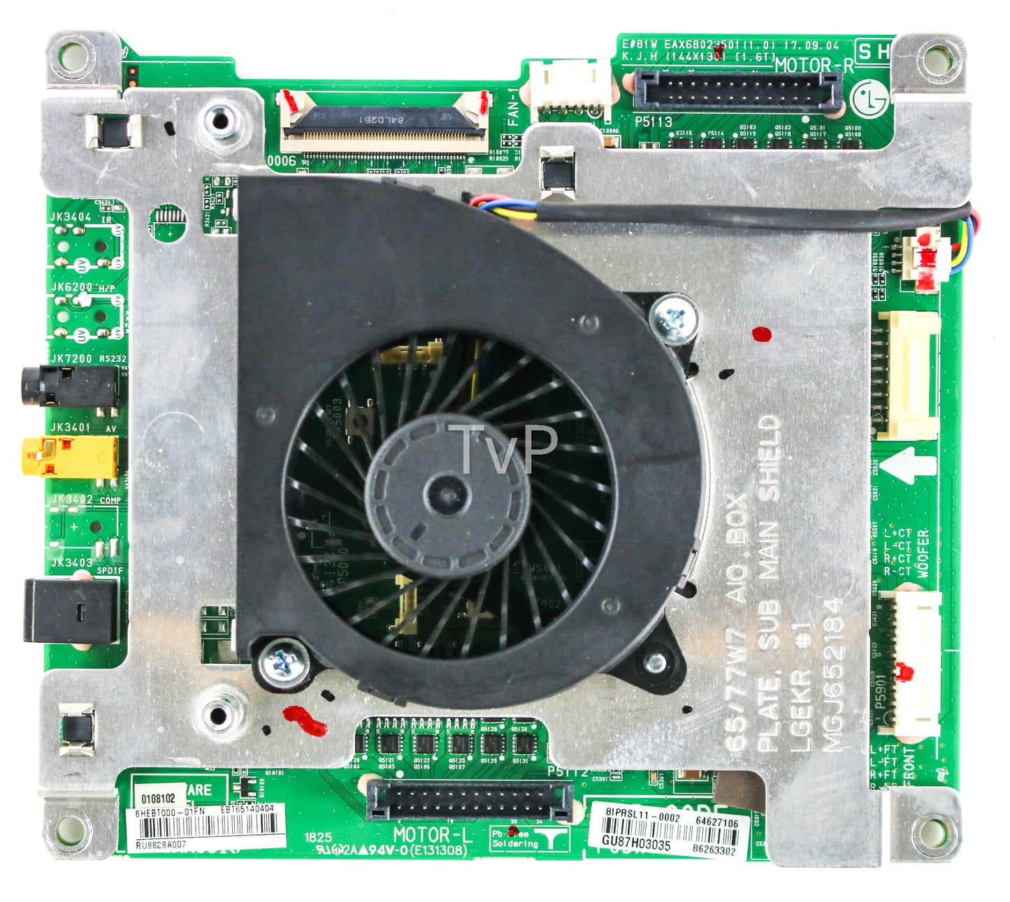LG EBT65140404 Sub Power Board w Fan
