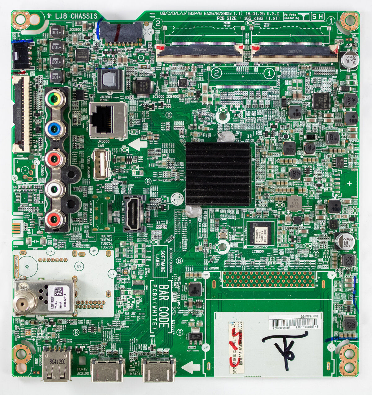 LG EBT65156003 Main Board