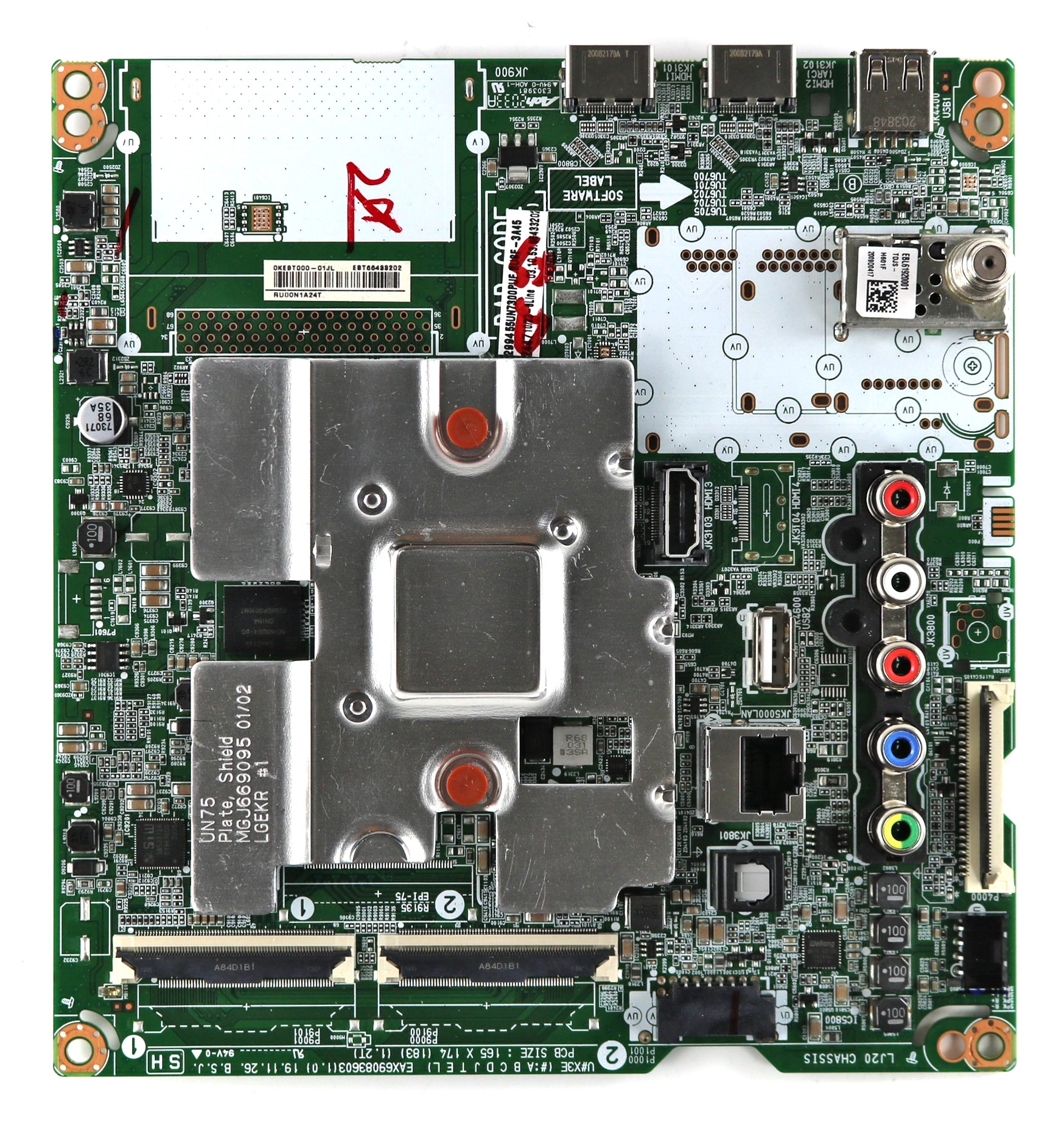 LG LG EBT66433202 Main Board for 55UN7300PUF BUSFLKR