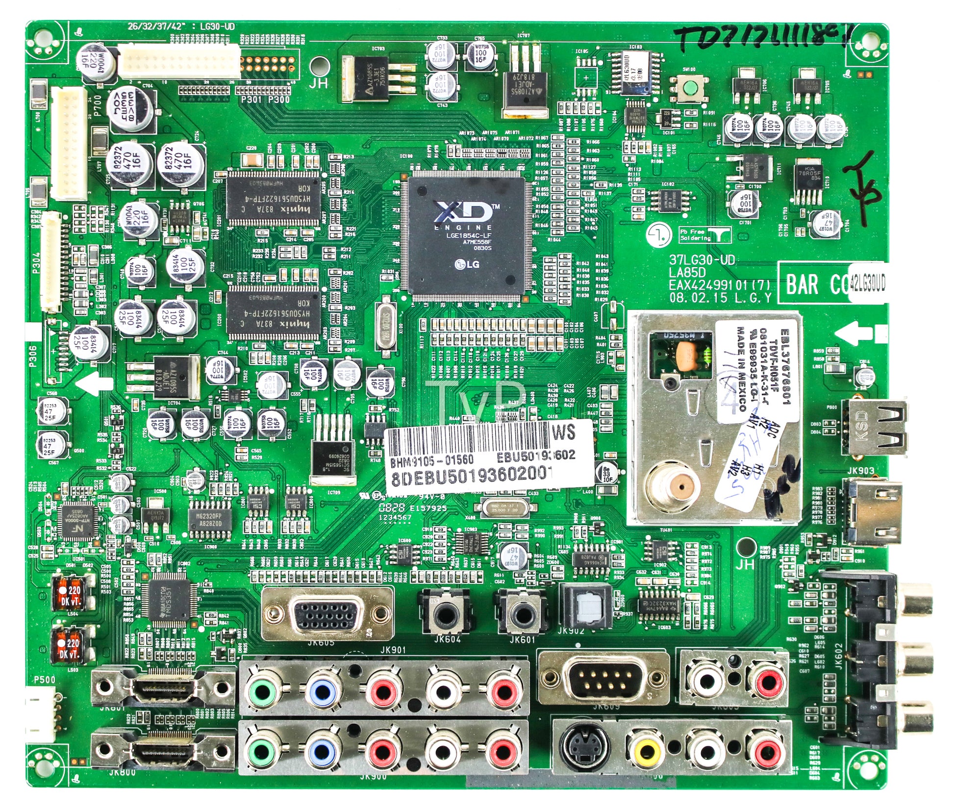 LG EBU50193602 Main Board
