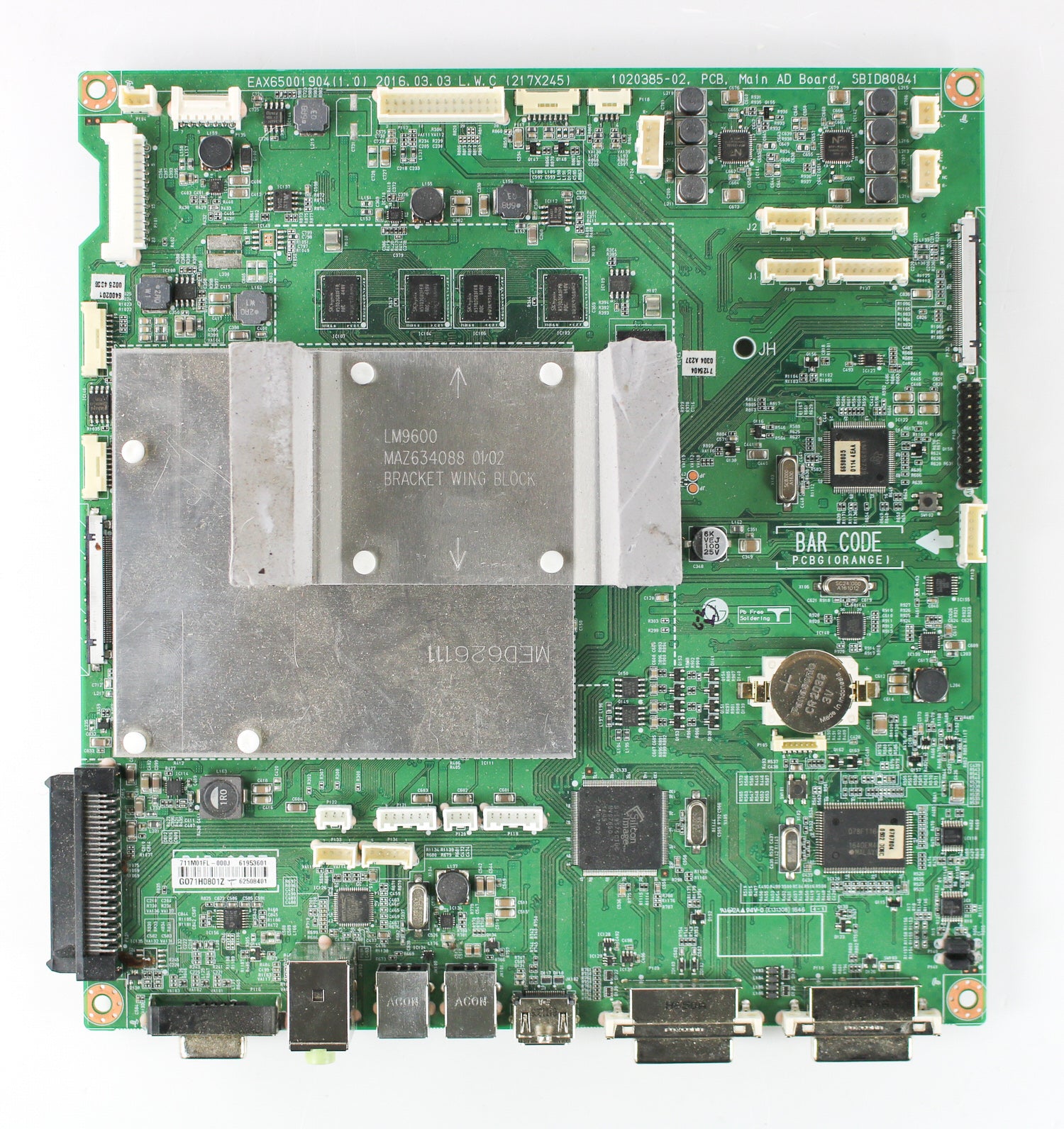 SMART EBU61953601 Main Board for SBID8084I