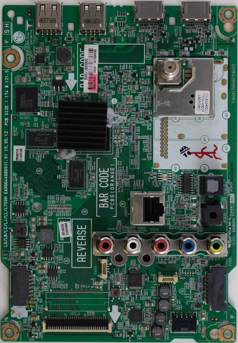 LG EBU63427808 Main Board