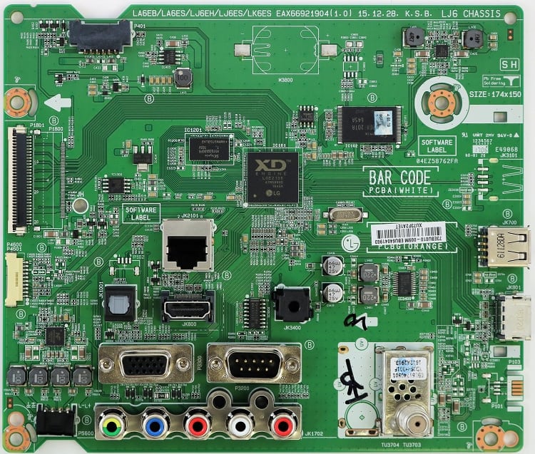 LG EBU64041903 Main Board