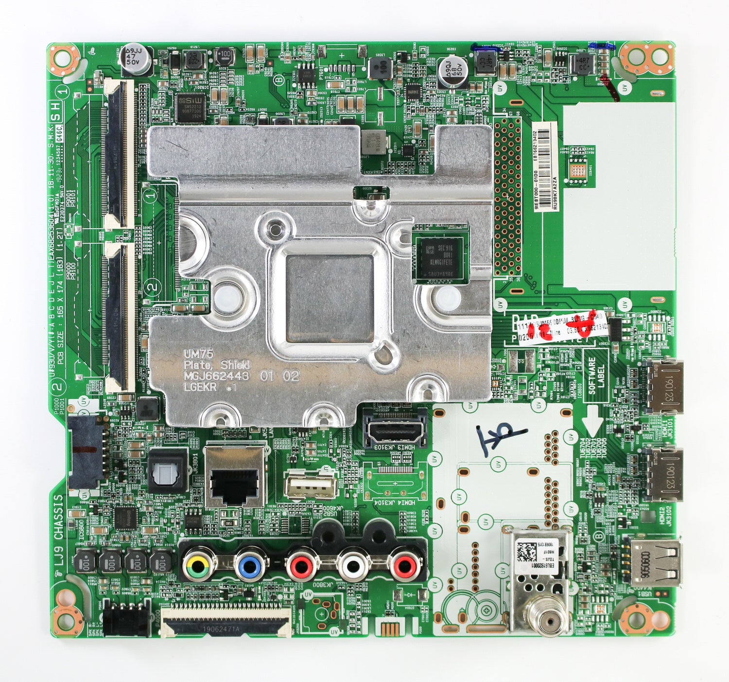 LG EBU65733501 Main Board